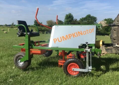 Pumpkinator goes to work….