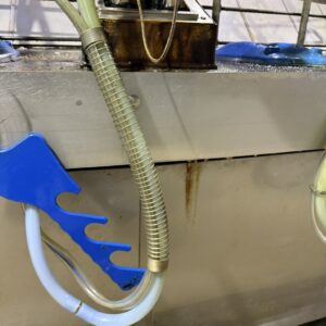 Milking Cluster Pipe Management Spring